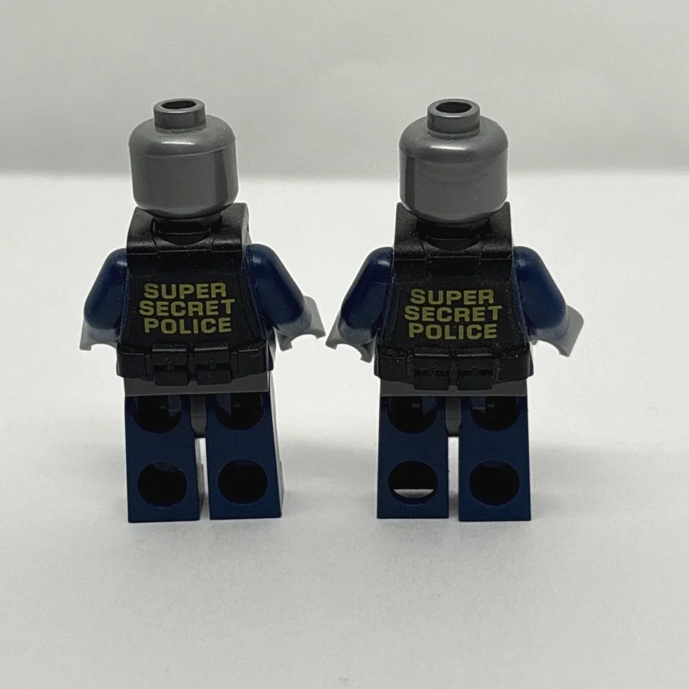 LEGO Robo SWAT Minifigure Lot x2 Super Secret Police The LEGO Movie 70819 Emmet